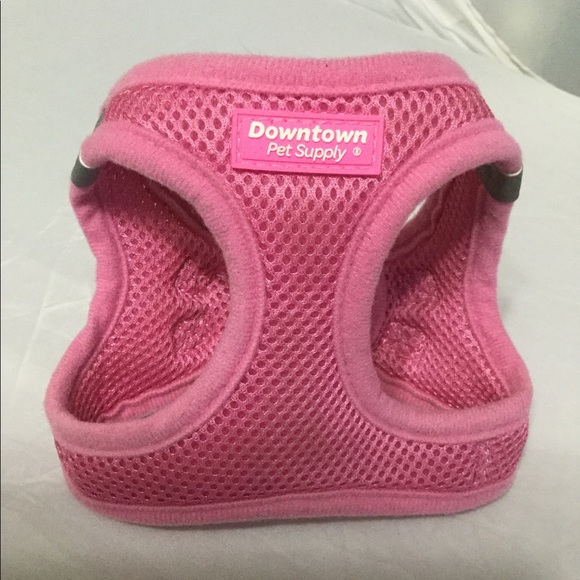 Pink Padded Mesh Safety Dog Harness - Picture 1 of 7
